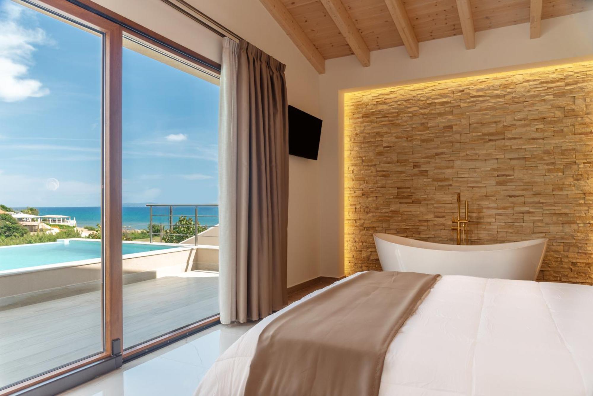 Vasillis-heated Swimming Pool With Infinity View *