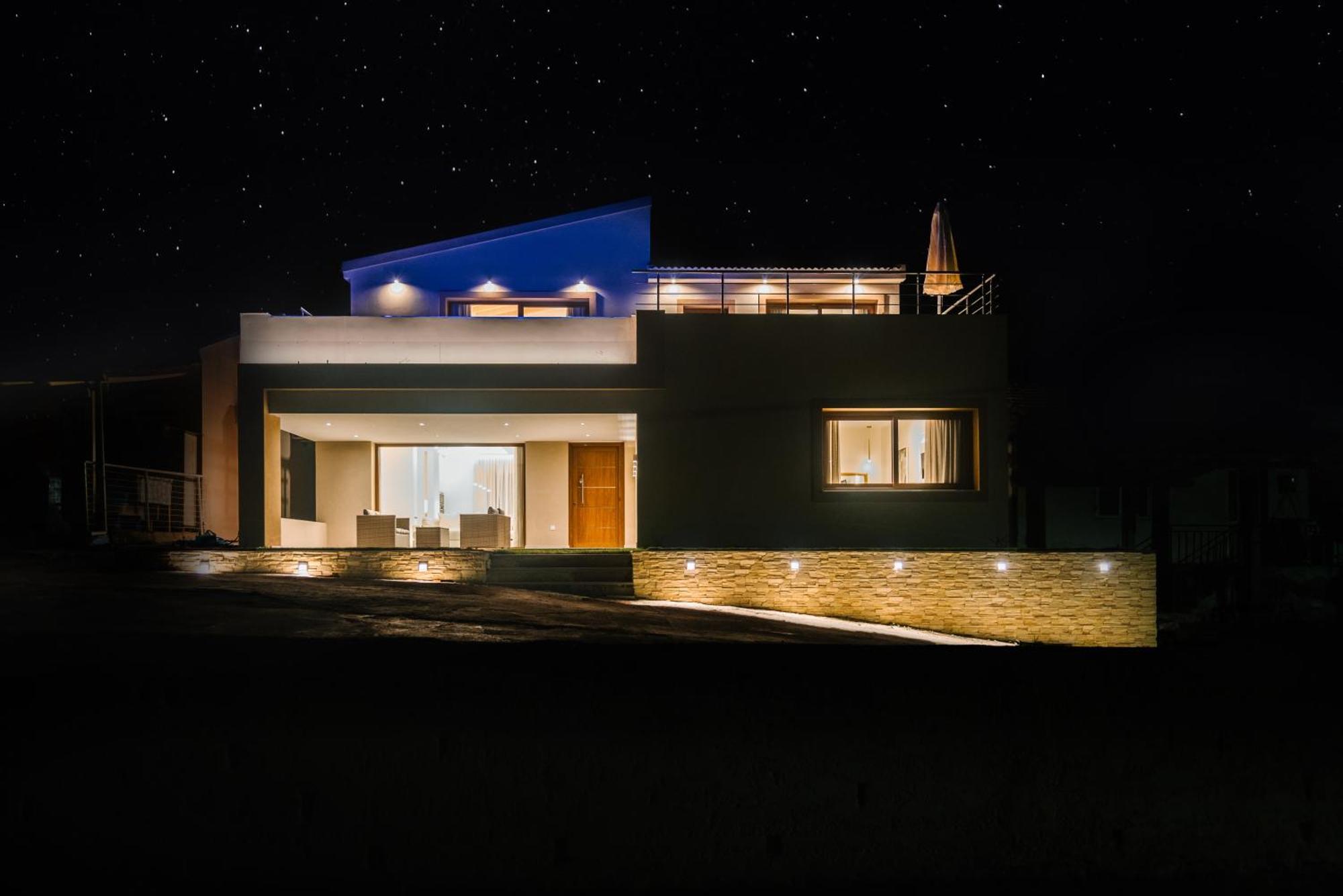 Villa Vasillis-heated Swimming Pool With Infinity View